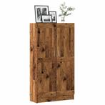 vidaXL Boekenkast 82,5x30,5x150 cm bewerkt hout oud, Huis en Inrichting, Kasten | Boekenkasten, Verzenden, Nieuw, Overige houtsoorten