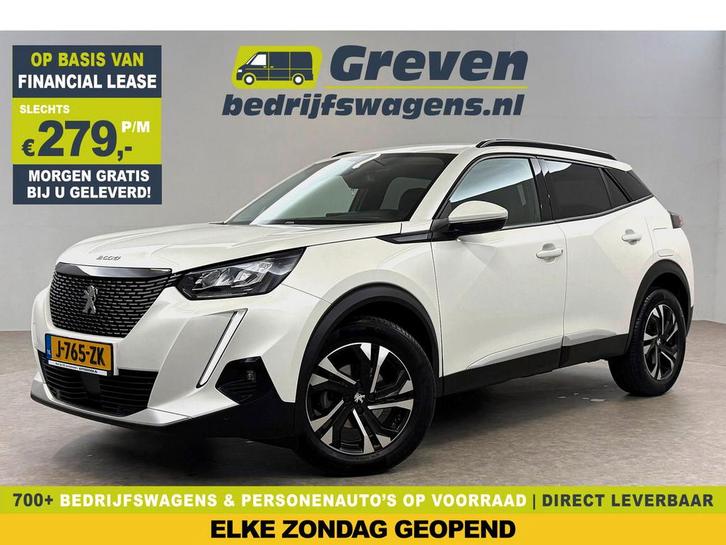 Peugeot 2008 1.2 PureTech | Virtual | 360° | Carplay |, Auto's, Peugeot, Te koop, Handgeschakeld, Financial lease, Benzine, Wit