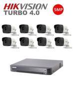 Hikvision Compleet Systeem 5 Megapixel Bullet + 1TB, Ophalen of Verzenden, Nieuw
