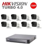 Hikvision Compleet Systeem 5 Megapixel Bullet + 1TB, Audio, Tv en Foto, Videobewaking, Nieuw, Ophalen of Verzenden