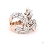 Zonder Minimumprijs - Ring - 14 karaat Roségoud - 2.03ct., Sieraden, Tassen en Uiterlijk, Ringen, Nieuw