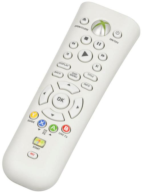Microsoft Xbox 360 Media DVD Afstandsbediening / Remote - Wi, Spelcomputers en Games, Spelcomputers | Xbox 360, Zo goed als nieuw