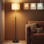 Verstelbare Vloerlamp 140–170 cm – Stoffen Kap en LED-Lamp, Verzenden, Nieuw