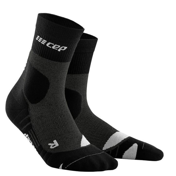 CEP Hiking Merino Mid-Cut Compressie  Donkergrijs/Lichtgrijs, Sport en Fitness, Bergsport en Wandelen, Kleding, Nieuw, Verzenden