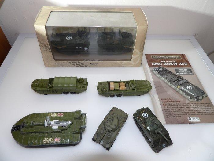 Dinky Toys 1:72, 1:43 - Model militair voertuig (6) - Atlas,, Kinderen en Baby's, Speelgoed | Overig