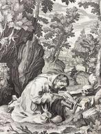 Francisco Villamena (1566-1624) - St. Francis in the