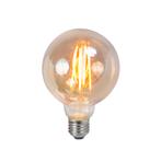 E27 dimbare LED lamp G95 smoke 5W 380 lm 2200K, Nieuw
