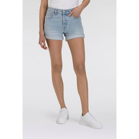 Levis® Jeansshort 501 Short Long Met knoopsluiting en, Kleding | Dames, Spijkerbroeken en Jeans, Nieuw, Verzenden