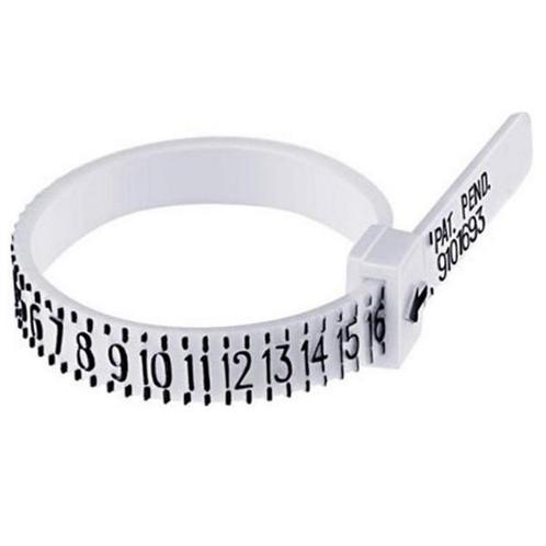 Fako Bijoux® - Ringmaat Meter - Ring Vinger Meetgereedschap, Sieraden, Tassen en Uiterlijk, Ringen, Verzenden