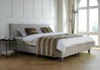 ACTIE! Boxspring Venetië 140 200 Beige, Verzenden, Beige, Nieuw, 140 cm