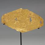 Oud-Romeins Goud Blad / Folie mondstuk of diadeem met het, Verzamelen