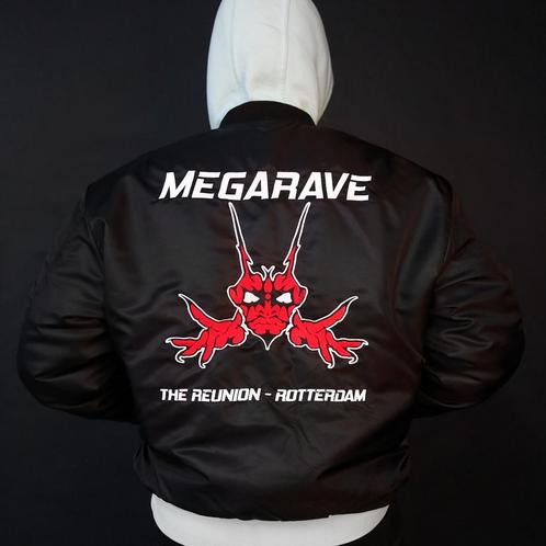 Megarave Ehal bomber black (Jackets), Kleding | Heren, Jassen | Winter, Nieuw, Verzenden