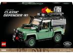LEGO Icons Land Rover Classic Defender 90 - Bouwpakket voor, Verzenden, Zo goed als nieuw