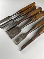 Beitelset van 6 stuks (Vintage Japanse timmer- en