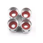 TT-products ventieldoppen aluminium Britse vlag zilver 4, Ophalen of Verzenden, Nieuw