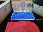 Barbados. Proof Set 1973 Franklin Mint 8 Coins ( 5$ y 10 $, Postzegels en Munten