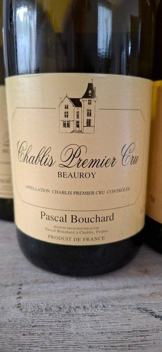 2003 Pascal Bouchard Beauroy - Chablis 1er Cru - 5 Flessen, Verzamelen, Wijnen