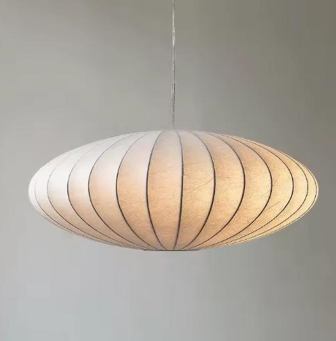 Wabi Sabi Satijnen Hanglamp – Luxe Design E27, Huis en Inrichting, Lampen | Hanglampen, Nieuw, Verzenden