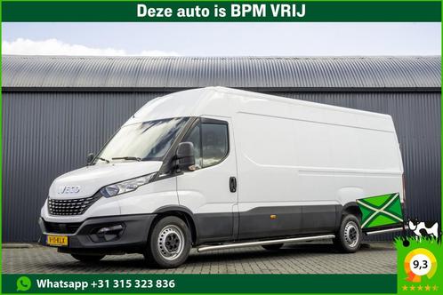 Iveco Daily 35S14V 2.3 L4H2 | Automaat | Euro 6 | Cruise |, Auto's, Bestelauto's, Lease, Automaat, Diesel, Wit, Iveco, Grijs, Stof