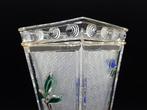 Baccarat - Vaas - Kristal - Japonisme emaille vaas, Antiek en Kunst, Antiek | Glas en Kristal