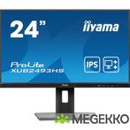Iiyama ProLite XUB2493HS-B6 24  Full HD 100Hz IPS Monitor, Verzenden, Nieuw, Iiyama