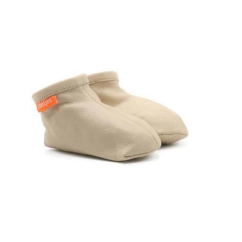 Zootjes babyslofjes uni beige - M, Kinderen en Baby's, Kinderkleding | Schoenen en Sokken, Verzenden