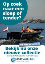 Start je vaarseizoen bij BoatworldXL in Joure!, Watersport en Boten, Sloepen, Benzine, 30 tot 50 pk, Buitenboordmotor, Polyester