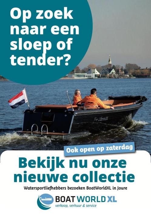 Start je vaarseizoen bij BoatworldXL in Joure!, Watersport en Boten, Sloepen, Buitenboordmotor, 30 tot 50 pk, 3 tot 6 meter, Benzine
