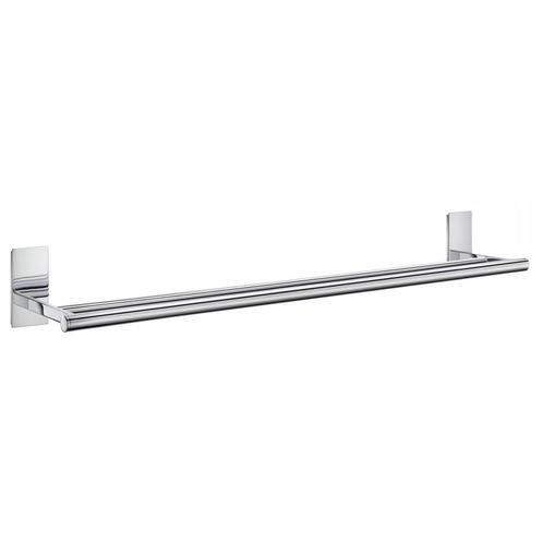 Handdoekhouder Smedbo Pool Met Dubbele Spijlen 63 x 11.5 cm, Doe-het-zelf en Verbouw, Sanitair, Bad, Nieuw, Chroom, Ophalen of Verzenden