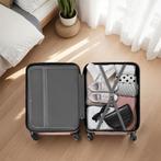 Kofferset Mila 4-delig met bagageweger en bagagelabels - ros, Verzenden, Nieuw