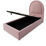 Opklapbed Kinderbed 90x200 cm Fluweel en Opbergruimte, Huis en Inrichting, Slaapkamer | Bedden, Verzenden, Nieuw