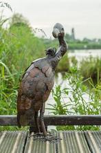 sculptuur, Beeld; Roofvogel - 760 mm - Metaal
