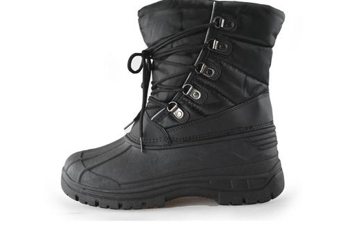 Nelson Snowboots in maat 40 Zwart | 10% extra korting, Kleding | Dames, Schoenen, Zwart, Zo goed als nieuw, Snowboots, Verzenden