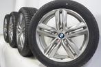 BMW X1 F48 X2 F39 18 inch M velgen 570 + Winterbanden Bridge, Auto-onderdelen, Banden en Velgen, 18 inch, Gebruikt, Velg(en), Winterbanden