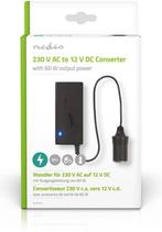 Nedis Power Omvormer 60W – 230V naar 12V –, Ophalen of Verzenden, Zo goed als nieuw
