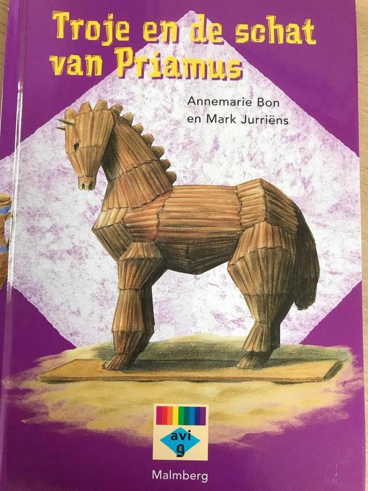 Troje en de schat van Priamus groep 5 en 6 leesboekje, Boeken, Schoolboeken, Gelezen, Verzenden