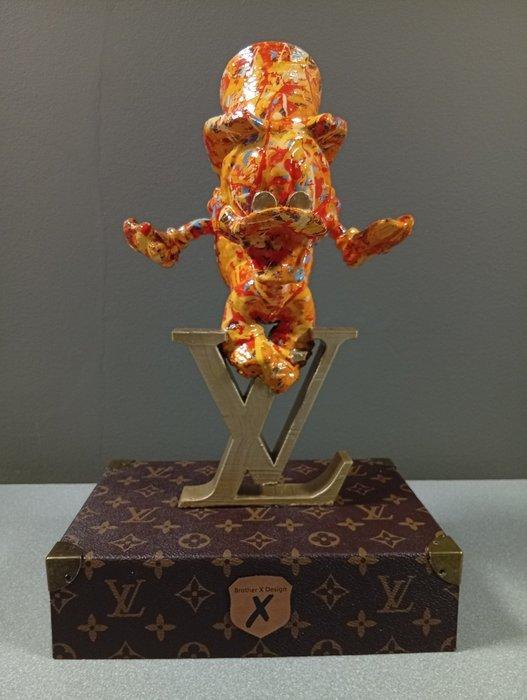Brother X - Dagobert Duck, Filthy rich by Louis Vuitton (XL, Antiek en Kunst, Kunst | Designobjecten