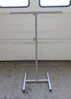 Kledingrek, B80 x D50 x H134 cm, grijs/chroom