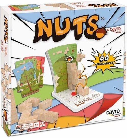 Nuts - 80 Uitdagingen, Kinderen en Baby's, Speelgoed | Overig, Verzenden