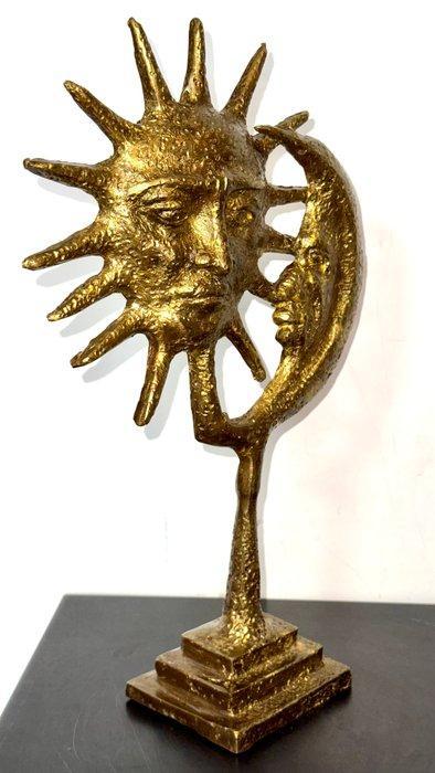 Derme Abdoulaye - sculptuur, Fusion solaire et lunaire, Antiek en Kunst, Curiosa en Brocante