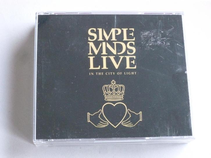 Simple Minds - Live in the City of Light (2 CD) virgin, Cd's en Dvd's, Cd's | Rock, Zo goed als nieuw, Verzenden