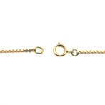 Gouden Venetiaanse schakel ketting | 71,5 cm (veersluiting), Ophalen of Verzenden, Gebruikt, Overige kleuren, Goud