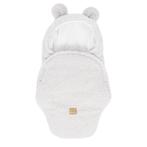 MeowBaby® inbakerdoek met beeroortjes – off-white, Kinderen en Baby's, Dekens, Slaapzakjes en Inbakerproducten, Verzenden, Nieuw