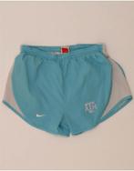 NIKE Womens Sport Shorts UK 8/10 Small Blue Colourblock, Kleding | Dames, Broeken en Pantalons, Verzenden, Nieuw