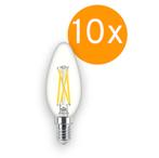 10 stuks Philips LED Kaarslamp E14 2.5W/827-822 250lm Hel..., Ophalen of Verzenden, Nieuw
