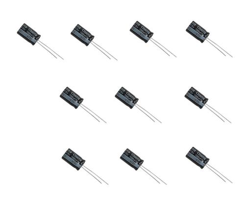 1000uF 25V Condensatoren elektrolytisch - 10 stuks, Hobby en Vrije tijd, Elektronica-componenten, Verzenden