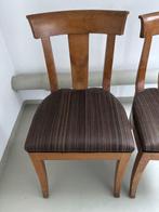 2 Kirschbaum Rosshaar Stühle - Stoel (2) - Biedermeier -
