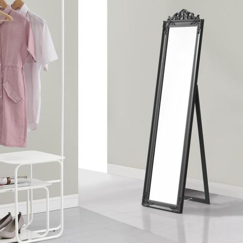 Spiegel vrijstaand met barok lijst verstelbaar 160x40 cm don, Huis en Inrichting, Woonaccessoires | Spiegels, Verzenden