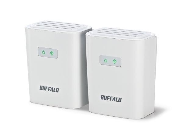 Buffalo Powerline AV500 Starter Kit Adapter PL-05H (In doos), Computers en Software, Overige Computers en Software, Zo goed als nieuw