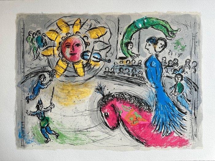 Marc Chagall (1887-1985) - Soleil au cheval rouge, Antiek en Kunst, Antiek | Overige Antiek